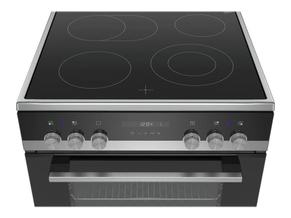Siemens iQ500 HK9S5A240 - Liesi - vapaasti seisova - leveys: 60 cm - syvyys: 60 cm - korkeus: 85 cm - itsepuhdistuva - ruostumatonta terästä