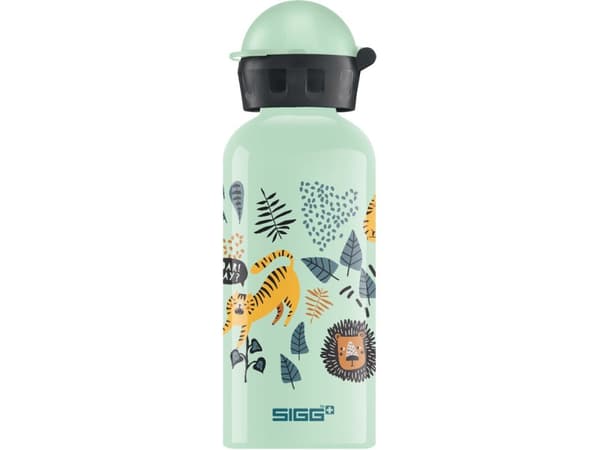 SIGG KBT Jungle TZZ, 400 ml, Daglig bruk, Mynte, Aluminium, Barn, Bilde