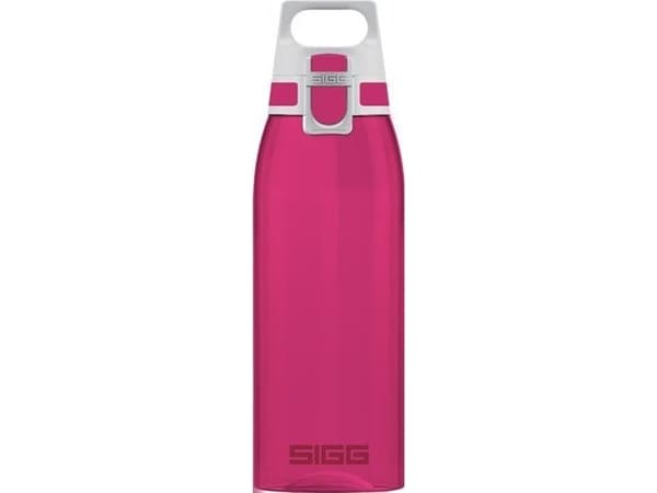SIGG Total Color Berry, 1000 ml, Daglig bruk, Fitness, Idretter, Rosa, Hvit, Tritan, Voksen, Monokromatisk