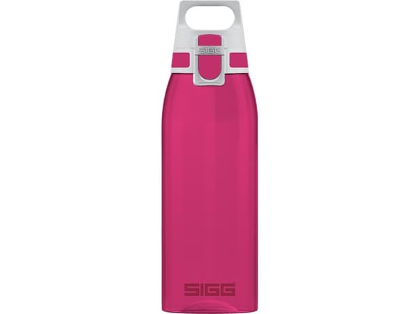SIGG Total Color Berry, 1000 ml, Daglig bruk, Fitness, Idretter, Rosa, Hvit, Tritan, Voksen, Monokromatisk