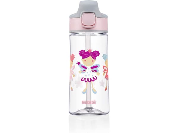 SIGG Miracle Fairy Friend, 450 ml, Daglig bruk, Grå, Rosa, Gjennomsiktig, Tritan, Jente, Mønster