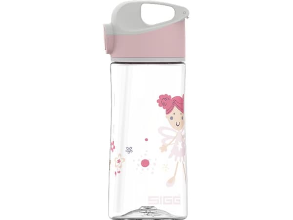 SIGG Miracle Fairy Friend, 450 ml, Daglig bruk, Grå, Rosa, Gjennomsiktig, Tritan, Jente, Mønster