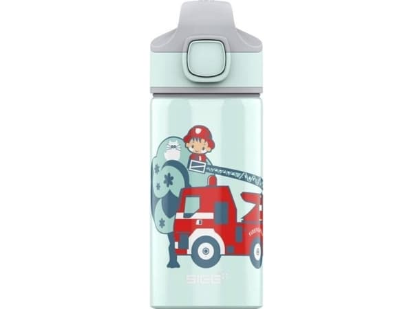 SIGG Miracle Fireman, 400 ml, Päivittäinen käyttö, Vihreä, Alumiini, Poika, Kuvio