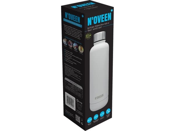 Noveen NOVEEN TB411 Hvit Matt termoflaske 500 ml