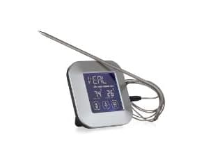 Stegetermometer elektronisk med timer og minutur 0-250C,6 stk/krt