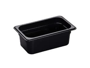 Kanttiini Cambro 1/4GN 2.5L 26.5x16.2x10cm Polykarbonaatti Sort,6 stk/krt
