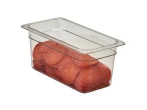 Kantti Cambro 1/3GN 5.3L 32.5x17.6x15cm Polykarbonaatti Kirkas,1 kpl
