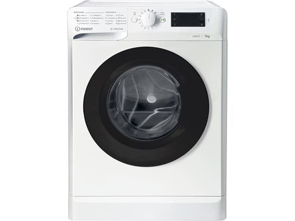 INDESIT | Skalbimo mašina | MTWE 71252 WK EE | Energy efficiency class E | Front loading | Skalbimo talpa 7kg | 1200 RPM | Gylis 54 cm | Plotis 59.5