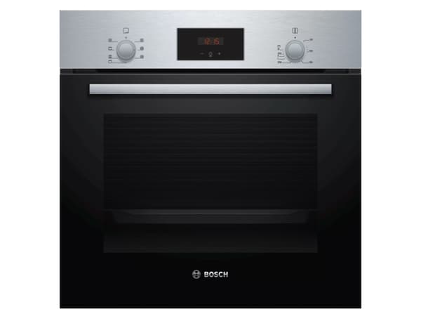 Bosch Serie 2 HBF113BR1S, Keskikokoinen, Sähköuuni, 66 L, 3300 W, 270 °C, 5 hyllyä