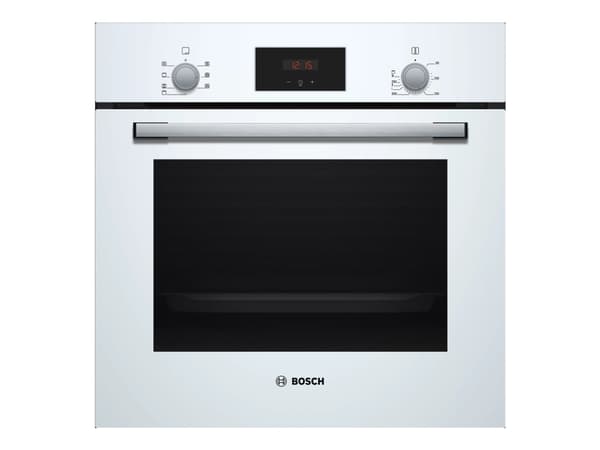 Bosch Serie | 2 HBF113BV1S - Ovn - innebygd - fordypning - bredde: 56 cm - dybde: 55 cm - høyde: 57.5 cm - Klasse A - hvit