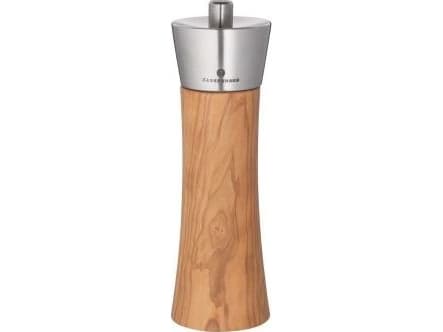 Zassenhaus spice grinder Zassenhaus Augsburg salt grinder, diam. 5.5 x 18 cm, light wood