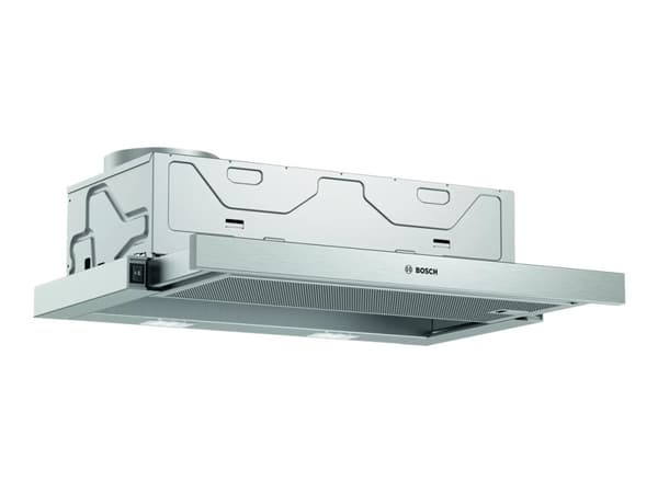 Bosch Serie | 2 DFM064W54 - Panser - teleskopisk - Nisje - bredde: 52.6 cm - dybde: 29 cm - ekstraksjon og resirkulasjon (-) - med intern motor - søl