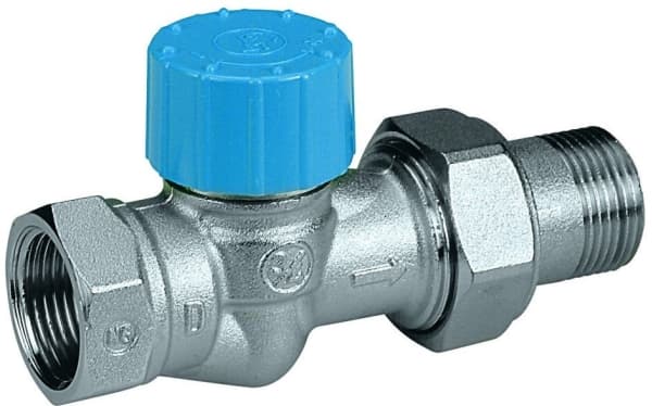 Giacomini-venttiili R402H, ½", sisä- ja uroskierteet