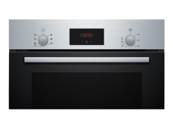 Bosch Serie | 2 HBF133BR0 - Ugn - inbyggd - fördjupning - bredd: 56 cm - djup: 55 cm - höjd: 57.5 cm - med självrengöring - Klass A - rostfritt stål