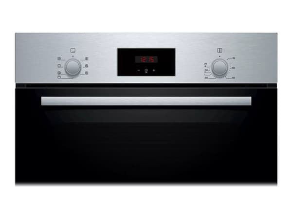 Bosch Serie | 2 HBF133BR0 - Ugn - inbyggd - fördjupning - bredd: 56 cm - djup: 55 cm - höjd: 57.5 cm - med självrengöring - Klass A - rostfritt stål