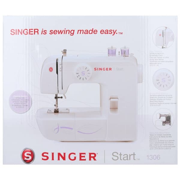 Singer Symaskin med friarm Start 1306 Vit