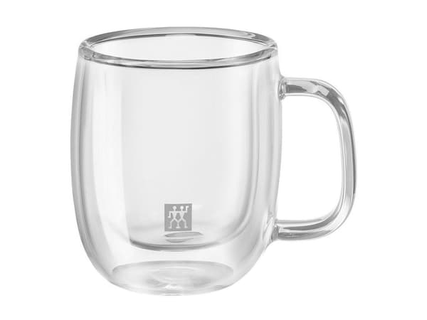 ZWILLING 39500-110, Transparent, Borosilikatglas, Rund, 2 styck, Klar, 80 ml