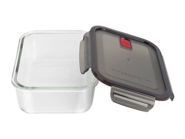 ZWILLING 39506-002, Laatikko, Suorakulmainen, 1,4 L, Musta, Läpinäkyvä, Lasi, Muovi, 280 °C