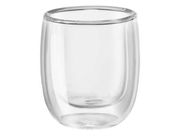 ZWILLING 39500-075, Läpinäkyvä, Borosilikaattilasi, Pyöreä, 2 kpl, Kirkas, 80 ml
