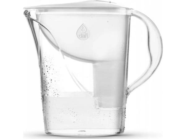 Dafi POZ03152, Vattenfilter kanna, 2,4 l, Translucent, Vit