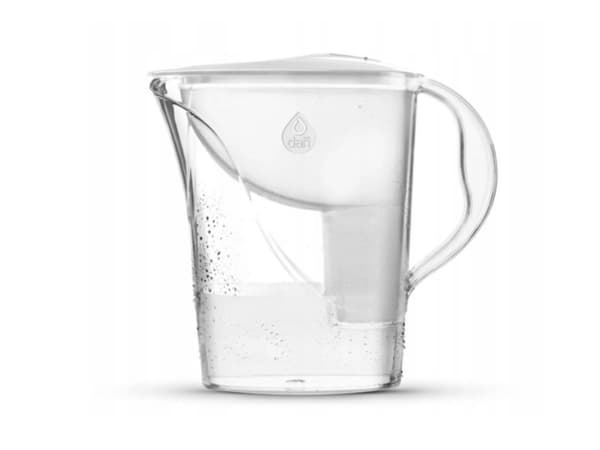 Dafi POZ03152, Vattenfilter kanna, 2,4 l, Translucent, Vit