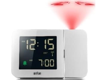 Braun 67161, Digitaalinen herätyskello, Suorakulmio, Valkoinen, 24 t, Aika, AC