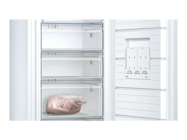 Siemens iQ500 GS54NUWDV - Frys - upprätt - bredd: 70 cm - djup: 78 cm - höjd: 176 cm - 328 liter - Klass D - vit