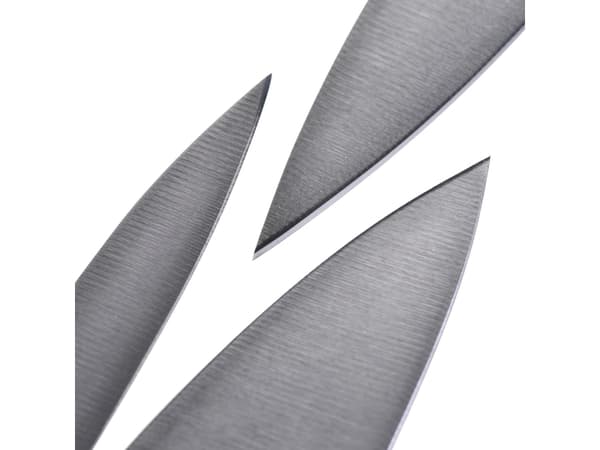 ZWILLING Four Star - Knivsett - 3 stk. - svart håndtak