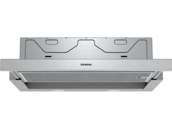 Siemens iQ300 LI64MA531 - Avtrekkshette - 60 cm. - Sølvmetallic - Innebygd motor - Inkl. Håndtak i rustfritt stål Rustfritt stål
