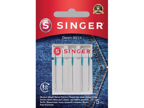 Singer sewing machine Singer 90/14 5PK denim needle
