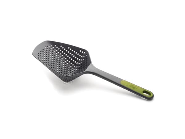 Joseph Joseph Scoop, Nylon, Grå, Skålformat durkslag, Hängögla, 200 ° C, Morph