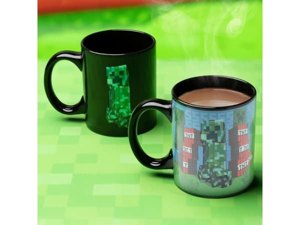 Paladone Minecraft Creeper Heat Responsive Mug