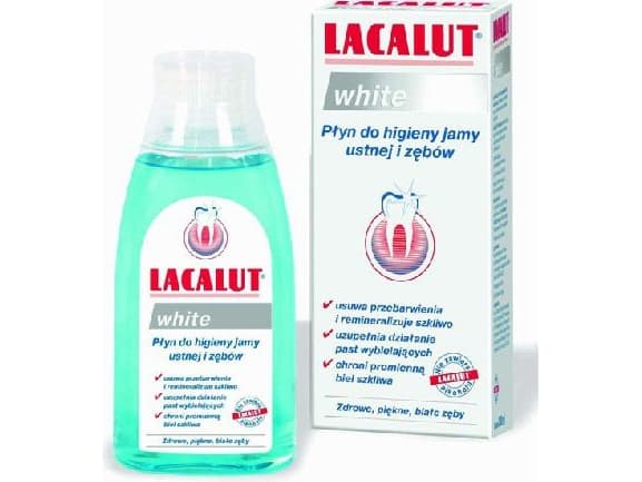 LABOVITAL .LACALUT mouthwash 300ml WHITE&amp