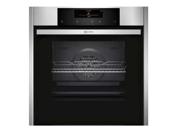 Neff N 90 B56CT64N0 - Ugn - inbyggd - fördjupning - bredd: 56 cm - djup: 55 cm - höjd: 58.5 cm - med självrengöring - Klass A - rostfritt stål