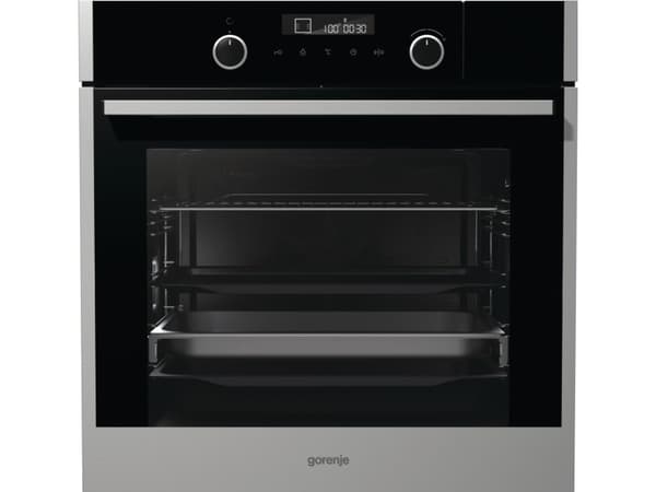 Gorenje BCS747S34X, Keskikokoinen, Sähköuuni, 73 L, 73 L, 2700 W, Höyry