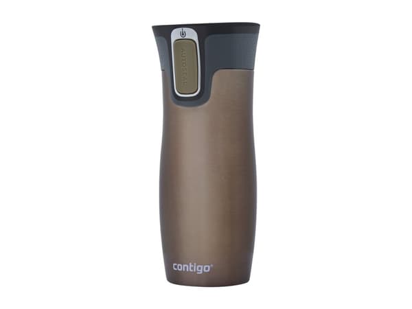 CONTIGO West Loop, Brun, Rustfrit stål, Rustfrit stål, 5 t, 12 t, 470 ml