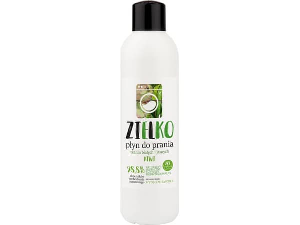 Zielko Kiwi pesuneste valkoisille ja vaaleille kankaille 1000ml