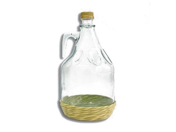 Biowin Glass Wine Container With Handle Bdg3o