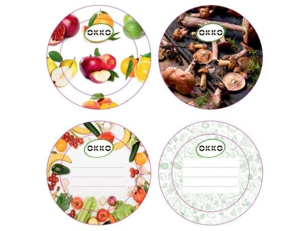 Okko Lids For Jars 82Mm Kesko Mix Packed 10Pc