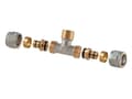 Miniatyrbild 2 av 3: TDM BRASS DEMOUNTABLE THREADED TEE 1460E20X3/4