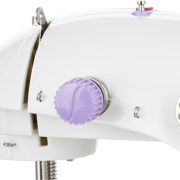 EMERIO Symaskin med friarm SEW-122275 Vit, Syrénlila