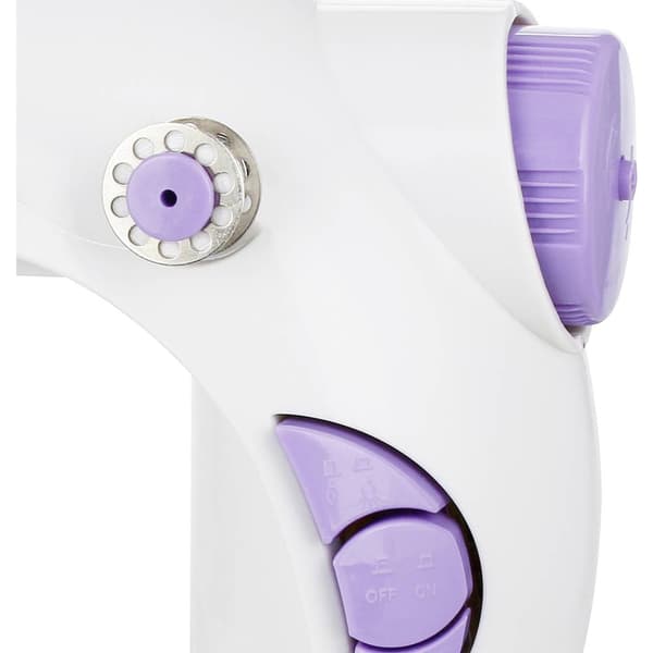 EMERIO Symaskin med friarm SEW-122275 Vit, Syrénlila