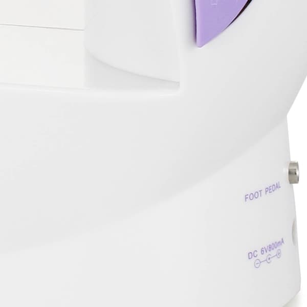EMERIO Symaskin med friarm SEW-122275 Vit, Syrénlila