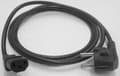 Miniatyrbilde 2 av 5: goobay NK 114 S-180 - Strømkabel - IEC 60320 C5 til power CEE 7/7 (hann) - AC 250 V - 1.8 m - svart