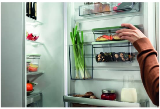 Electrolux EVFB1, Ställ, Rektangulär, Grön, Transparent, 2 styck