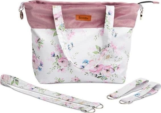 Sensillo BAG VELVET FLOWERS 8611/7857