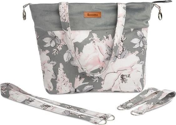 Sensillo BAG VELVET PEONIE 8610/7840