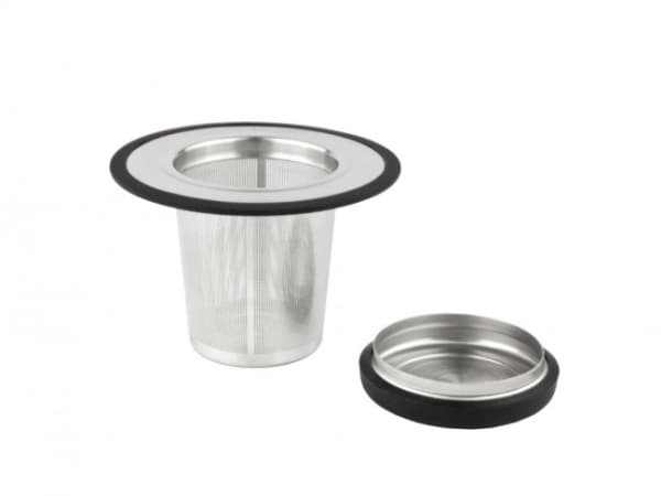 Bredemeijer 1491, Teapot filter, Ruostumaton teräs, Musta, Ruostumaton teräs, Tiheä verkko