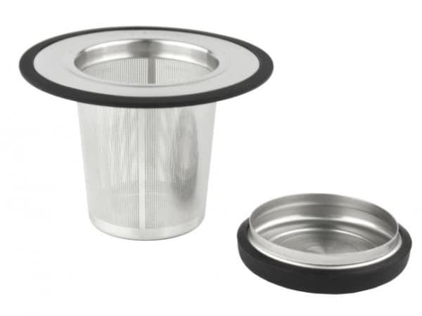 Bredemeijer 1491, Teapot filter, Ruostumaton teräs, Musta, Ruostumaton teräs, Tiheä verkko