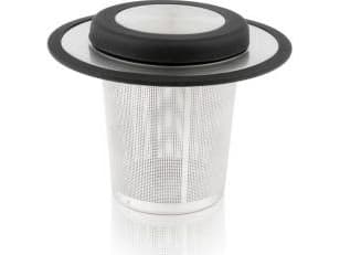 Bredemeijer 1491, Teapot filter, Ruostumaton teräs, Musta, Ruostumaton teräs, Tiheä verkko
